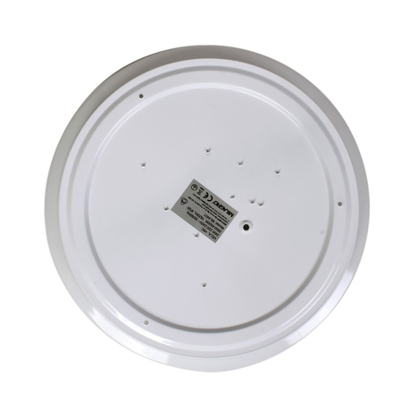 Plafon natynkowy VELA 24W LED + PILOT Okrągły Regulacja Barwy ML4401 Milagro Tworzywo Sztuczne + Metal