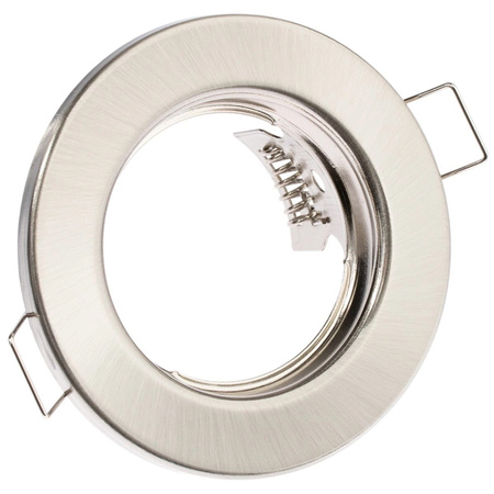 Oprawa Halogenowa Podtynkowa Okrągła Satyna GU10 MR16 ARDALI LUMILED