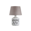 Lampa Stołowa Biurkowa Nocna E14 Beżowy Vintage Petra Rabalux