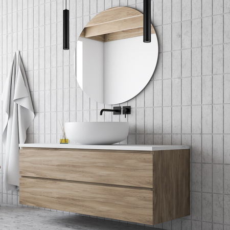 Lampa Wisząca Sufitowa PORTER Czarna 1xGU10 Milagro