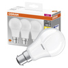 3x Żarówka LED A60 B22d 8.5W = 60W 806lm 2700K Ciepła 200° BASE Osram
