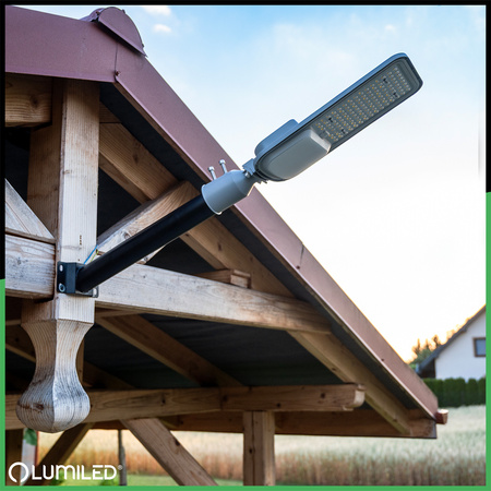 Lampa Uliczna LED LUXOS2 Przemysłowa Oprawa Drogowa 100W 14000lm 4000K IP65 ALS LUMILED