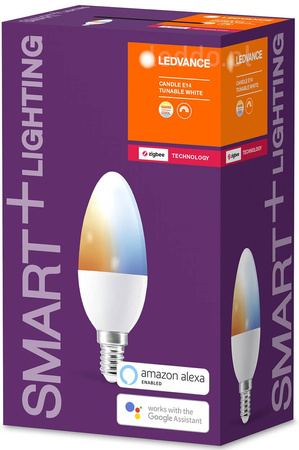 Żarówka LED E14 Świeca SMART+ 6W 470lm Ciepła - Zimna LEDVANCE ZigBee