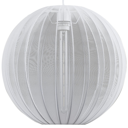 Lampa Sufitowa Wisząca Zwis E27 Biała JAPANDI Sanico Goldlux