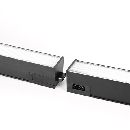 Lampa LED Panel Natynkowy Modułowy 50W 5000lm 5000K Zimna Czarna Videx