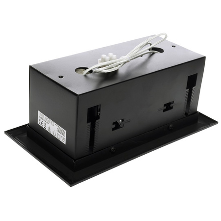 Oprawa Podtynkowa Halogenowa BLOCCO Czarna 2xGU10 LED Milagro