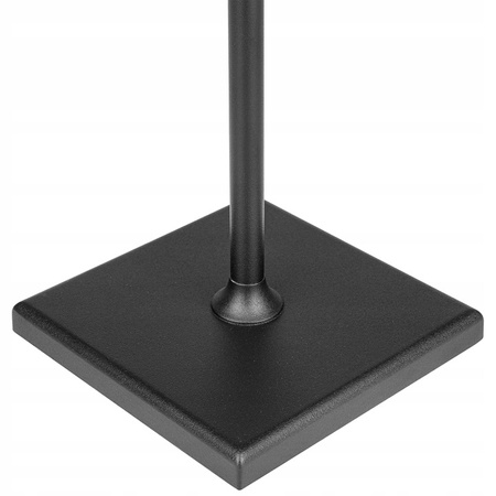 Lampka Biurkowa Stołowa LED 3W 200lm 4000K Neutralna Akumulatorowa Szkolna Nocna Ściemnialna Włącznik On/Off Czarna Solio Masterled