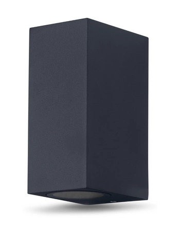 Lampa Ogrodowa Zewnętrzna Kinkiet Elewacyjny LED GU10 IP44 IK04 Czarny Endura Ledvance