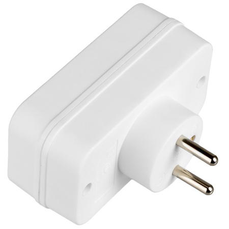 Rozgałęźnik Sieciowy Elektryczny 2x Euro 2P + 1x 2P+0 Złodziejka 3 Gniazdka VAYOX