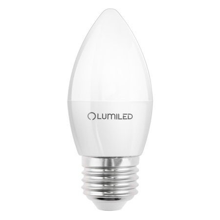 6x Żarówka LED E27 Świeczka B35 2,5W = 25W 249lm 6500K Zimna 180° LUMILED