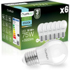 6x Żarówka LED E27 Kulka P45 10W = 75W 1100lm 6500K Zimna 180° LUMILED