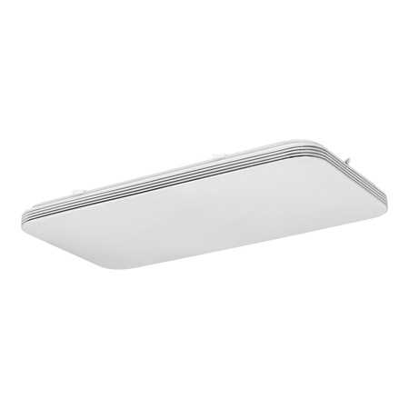 Plafon LED Lampa Sufitowa Oprawa Ścienna Natynkowa 36W 2520lm 4000K Chrom Nowoczesny Oscar Rabalux