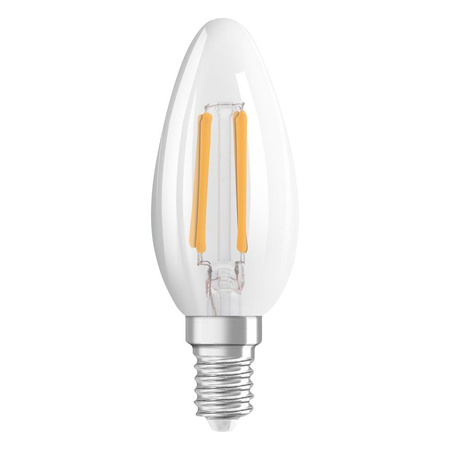 Żarówka LED B35 Świeczka E14 4W = 40W 470lm 2700K Ciepła 300° Ściemnialna THREE STEP Osram
