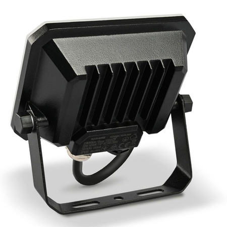 Naświetlacz LED 20W 1900lm 5000K Zimna Czarny z Mleczną Przesłoną Videx