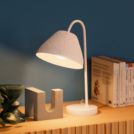 Lampa Stołowa Oprawa Biurkowa Stojąca Dekoracyjna E14 Biały USB-C Decor Ledvance