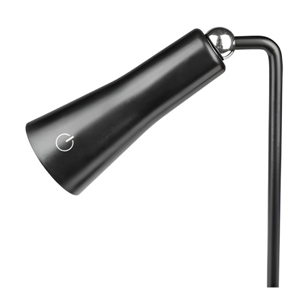 Lampka Biurkowa Stołowa Nocna MAGNETO LED 5W 400lm 4000K Akumulatorowa Odpinana Czarna MasterLED