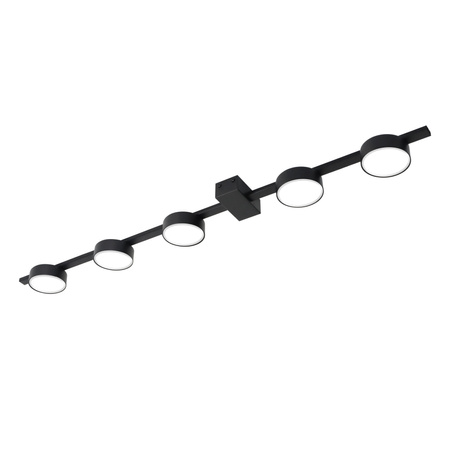 Lampa Sufitowa 4x GX53 Czarna JOY Sanico Goldlux