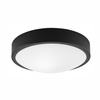 Plafon LED Lampa Sufitowa JONAS E27 Okrągła Szklana Klosz Czarna Biała LD.PD-8.7 Lamkur