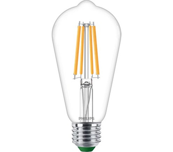 Żarówka LED Edison E27 ST64 4W = 60W 840lm 2700K Ciepła Filament PHILIPS Ultra Efficient