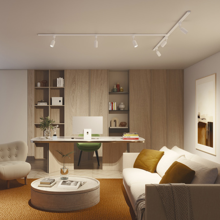 Reflektor Szynowy Lampa na Szynę Oświetleniową Szynoprzewód LED GU10 Biała EasyLink Shea Philips