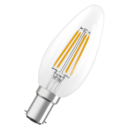 Żarówka LED B35 B15D Świeczka 3.4W = 40W 470lm 2700K Ciepła 300° Filament STAR CLASSIC Osram