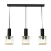 Lampa Wisząca Sufitowa CRISTAL 3xE27 Listwa Milagro