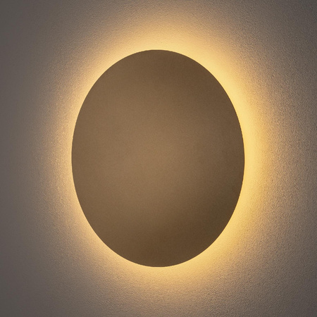 Kinkiet Ścienny Lampa Natynkowa LED 13W 160lm 3000K Ciepła Złota Nowoczesna RING LED L 10351 Nowodvorski