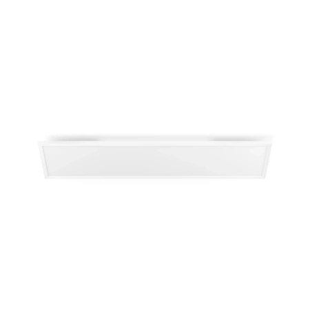 Panel LED Lampa Sufitowa Natynkowa 120x30 cm 46.5W 3750lm IP20 White Ambiance TW Biała Inteligentna SMART Zigbee Bluetooth Aurelle Philips HUE