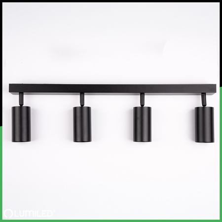 Lampa Sufitowa SPOT TUBA Reflektor Oprawa Halogenowa 4x GU10 TABULA LUMILED