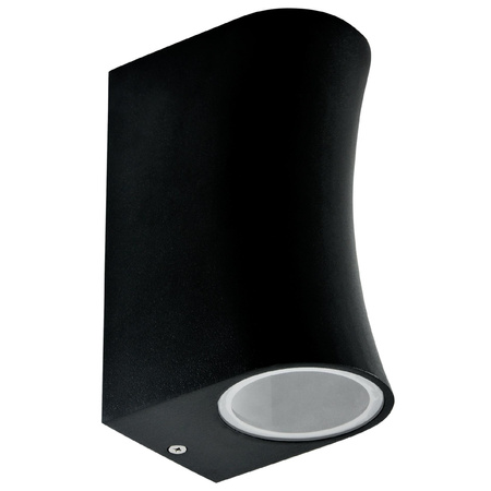 Kinkiet ogrodowy LED 2x GU10 BOSTON PODWÓJNY CZARNY GOLDLUX (Polux)