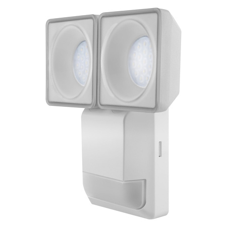 Naświetlacz LED Reflektor Zewnętrzny Lampa 16W 1500lm 4000K IP55 Biały Z Czujnikiem Ruchu i Zmierzchu Endura Ledvance