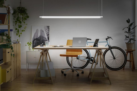 Lampa Oprawa Liniowa Listwa Oświetleniowa 40W 4400lm 4000K Neutralna Ściemnialna Biały Office Line Ledvance