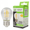 Żarówka LED Kulka P45 E27 6W 720lm 2700K Ciepła FILAMENT Ecolight