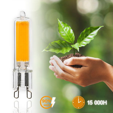 Żarówka LED G9 Kapsułka 5W = 50W 560lm 4000K Neutralna 360° FILAMENT LUMILED