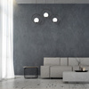 Lampa wisząca BOSTON 3xE14 Czarne Obręcze Geometryczne Loftowa MLP5594 Milagro Metal + Szkło