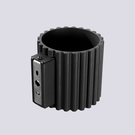 Lampa Ścienna Kinkiet G9 Aluminiowa Czarna Aura Deep Space SL.1786 Sollux