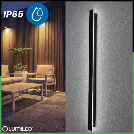 Lampa Ogrodowa LED Natynkowa PELIO Kinkiet Elewacyjny Ścienny 30W 4000K IP65 LUMILED