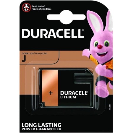 Baterie alkaliczne DURACELL J 7K67 4LR61 6V Blister 1szt.