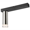 Lampa Sufitowa DIEGO E27 Czarna Chrom LM-1.124/A Lamkur