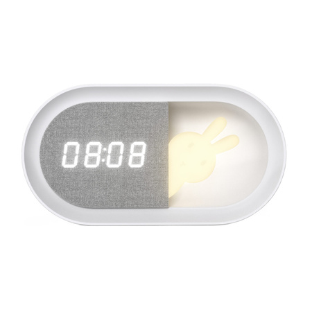 Lampka Dekoracyjna LED 1.2W 55lm 3000K Ciepła Biała Szara Ściemnialna Bunny Sanico Goldlux