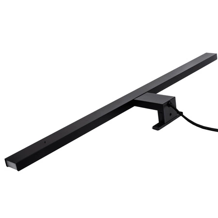 Kinkiet Ścienny LED Łazienkowy 12W 1350lm 4000K Neutralna 120° Czarny IP44 SAMOS Sanico Goldlux