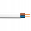 Przewód Kabel YDYp 450/750V 2x1,5mm Biały 1m ELEKTROKABEL