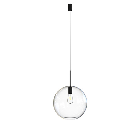 Lampa Sufitowa Wisząca E27 Czarna Nowoczesna SPHERE XL 7846 Nowodvorski