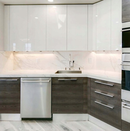 Lampka Podszafkowa LED Listwa Meblowa 2W 4500K 30cm z Czujnikiem Ruchu Srebrna