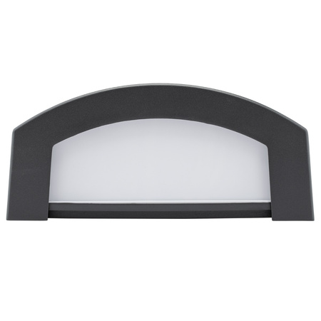 Kinkiet Ogrodowy Elewacyjny Lampa Zewnętrzna E27 Ciemnoszara IP54