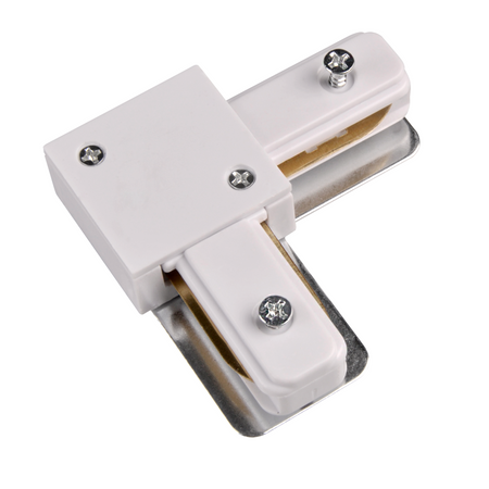 Łącznik Kątowy do Szynoprzewodu Szyny 1-Fazowej Biały Sanico Goldlux