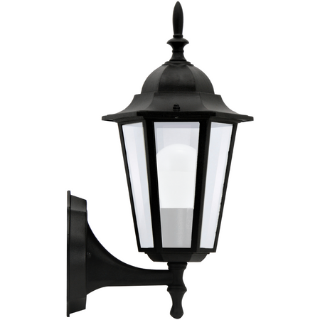 Kinkiet Ogrodowy Lampa Elewacyjna LIGURIA-LT Góra 1xE27 Czarna - GOLDLUX (Polux)