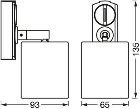 Panel LED Oprawa Podtynkowa Punktowa GU10 Oczko Spot Biały Tracklight Ledvance