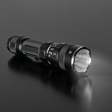 Latarka Ręczna Akumulatorowa LED 3 Barwy Światła 20W 2000lm 5000K Czarna IP68 Videx