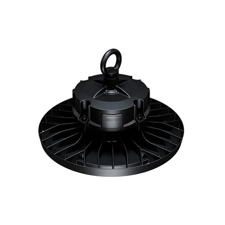 Lampa LED Przemysłowa High Bay 100W 15000lm 5000 Zimna 90° Ściemnialna Czarny IP65 Masterled